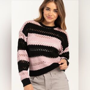 Knit pullover sweater